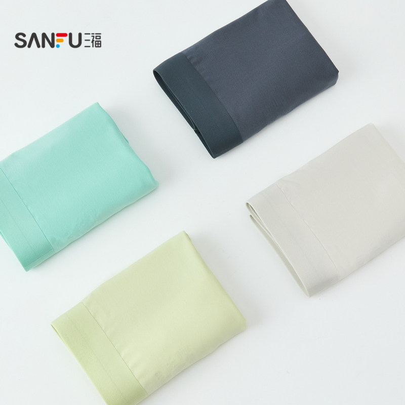 三福男柔软莫代尔内裤本命年红色内裤舒适透气平角裤男488199,淘宝优惠券,粉丝福利购,淘宝优惠卷