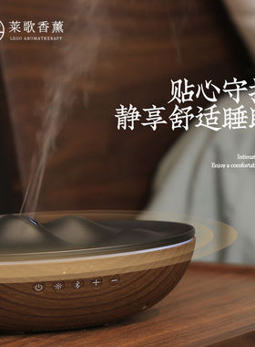 莱歌蓝牙音乐香薰机精油助香氛机音响加湿器睡眠礼物送女生实用扩