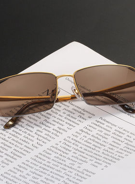 晶工匠天然水晶石眼镜太阳镜钛架石头镜男士镜养眼护目镜开车钓鱼