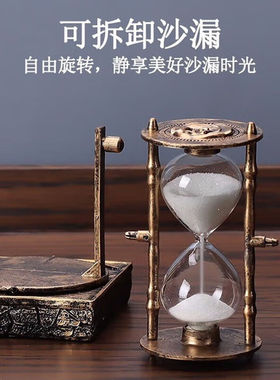 贝初众生日礼物女生沙漏水晶球八音盒送男生女孩朋友创意桌面摆件