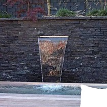 Euroview View Stainless Steel Waterfall Water Outlet Courtyard Waterscape Waterscape Waterscape Wall Watercurtain