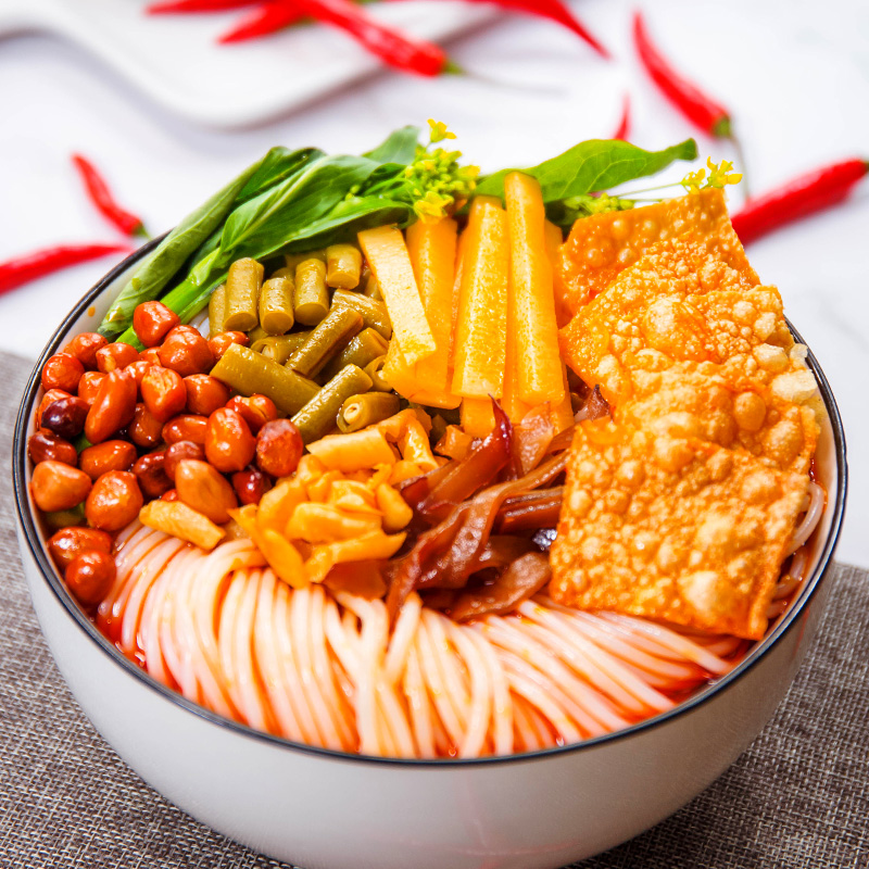 螺湘百味旗舰店螺湘百味水煮螺蛳粉广西柳州螺狮粉香辣方便面米线速食米粉300g*61