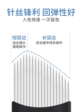 IDM纹绣针片手工打雾针
