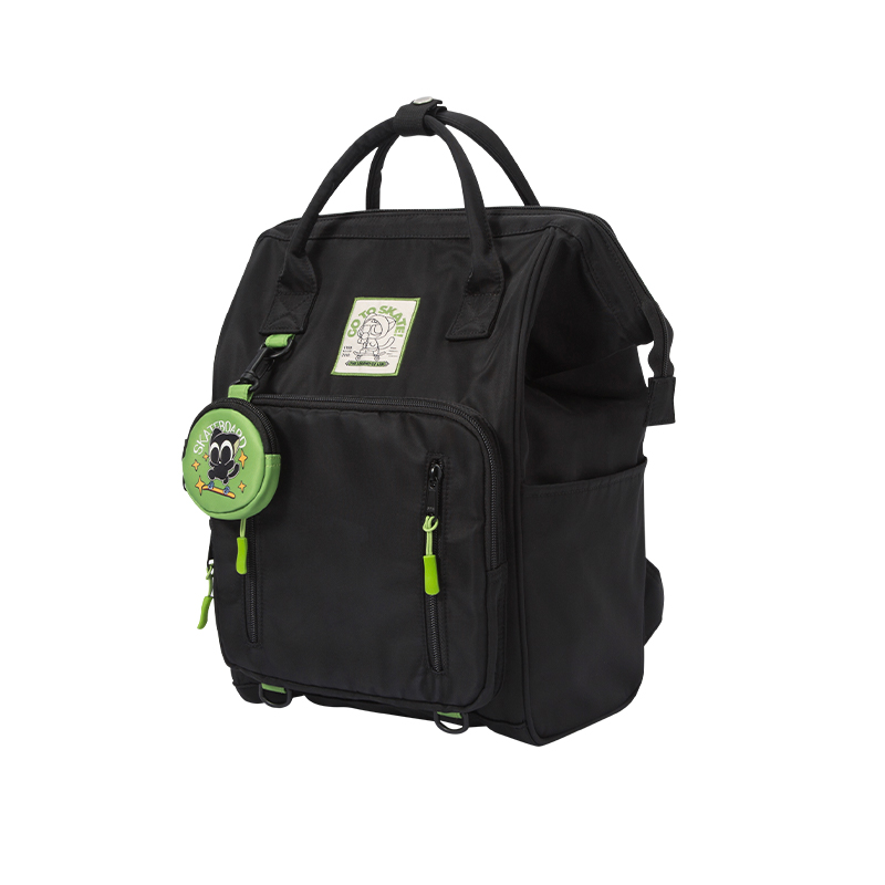 森马双肩包女罗小黑小众初中生笔记本背包男生电脑包大学生书包女