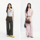 Semir pleated drawstring ຂາກ້ວາງເຮັດວຽກ pants ບາດເຈັບແລະສໍາລັບແມ່ຍິງ