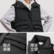 Semir water repellent solid color oversize cotton vest for women