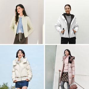 森马！情侣90绒长款羽绒服合集
