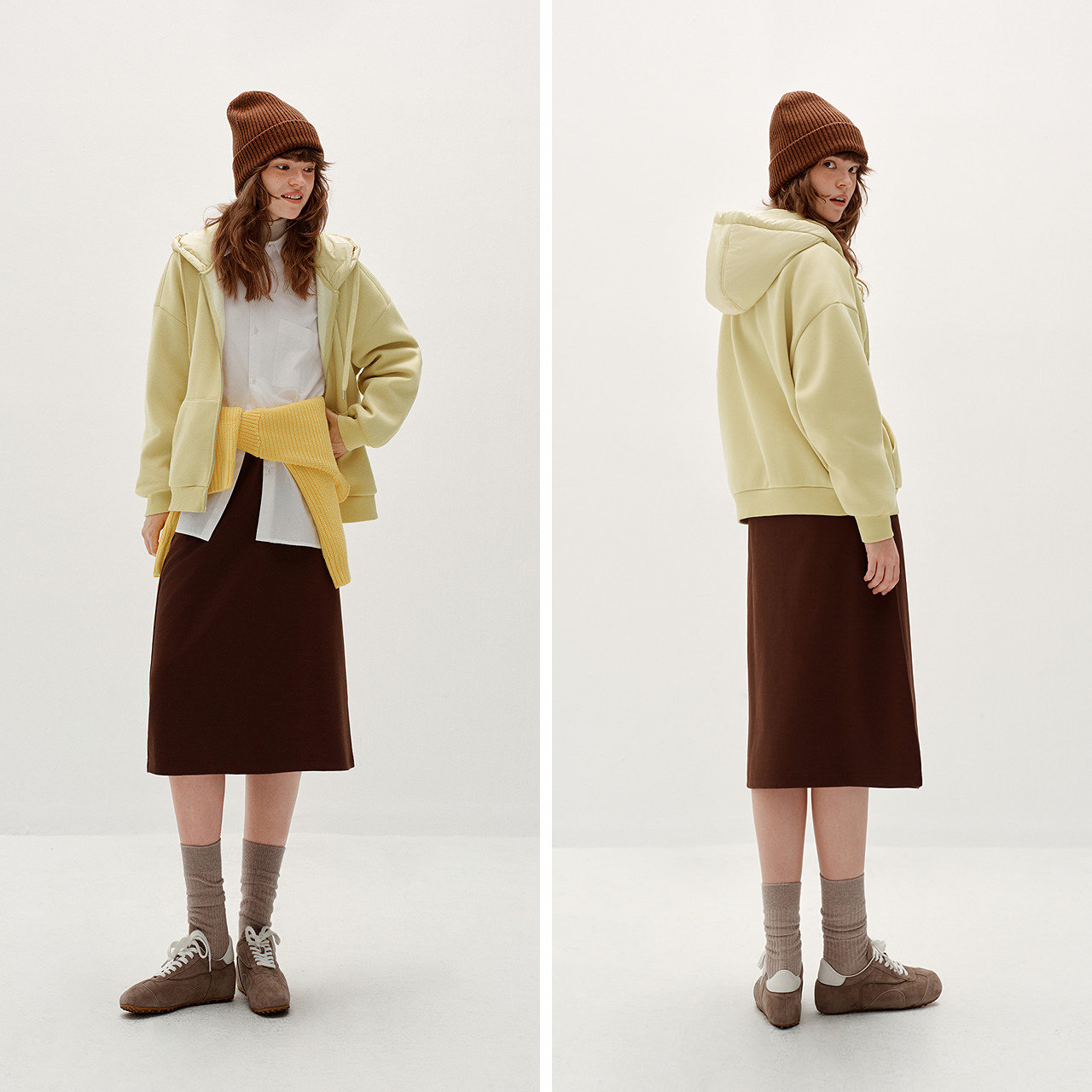 商场同款|森马外套女冬季加绒拼接连帽卫衣宽松2025新款慵懒夹克,淘宝优惠券,粉丝福利购,淘宝优惠卷