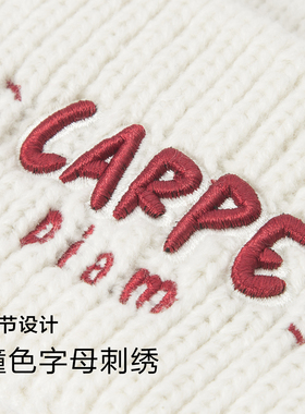 森马针织帽女2024新款保暖