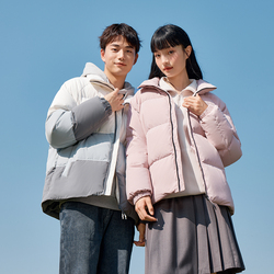森马羽绒服男冬款面包服