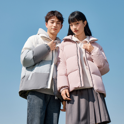 森马羽绒服男冬款面包服情侣潮流宽松男女同款外套加厚新款舒适潮