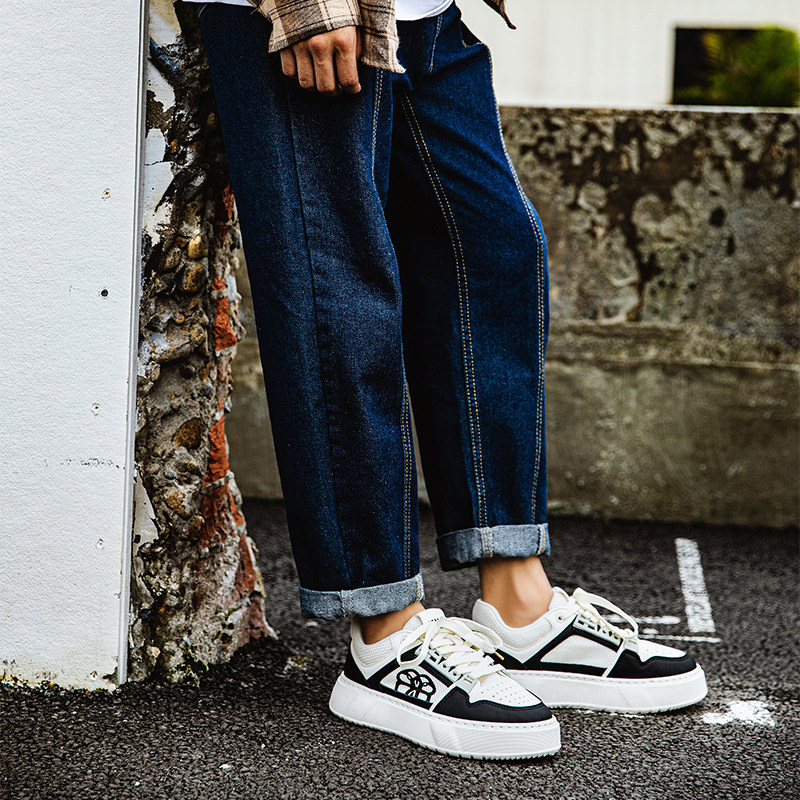 【鞋品合集】Semir女鞋帆布鞋春夏新款厚底德训鞋百搭小白鞋子-TK