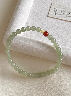 新春鸿运当头手串女仿和田玉手串多宝手链新中式单圈简约时尚饰品