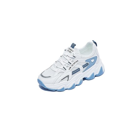 春夏新款网面鱼骨老爹鞋女