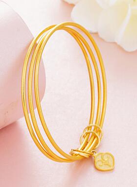 小红书爆款沙金三生三世手镯