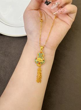 新中式古法沙金轻奢饰品