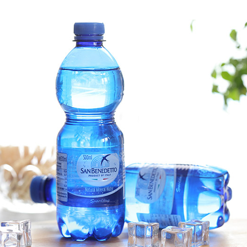 SAN BENEDETTO圣碧涛意大利进口天然矿泉水弱碱性水500ml*24瓶 - 图1