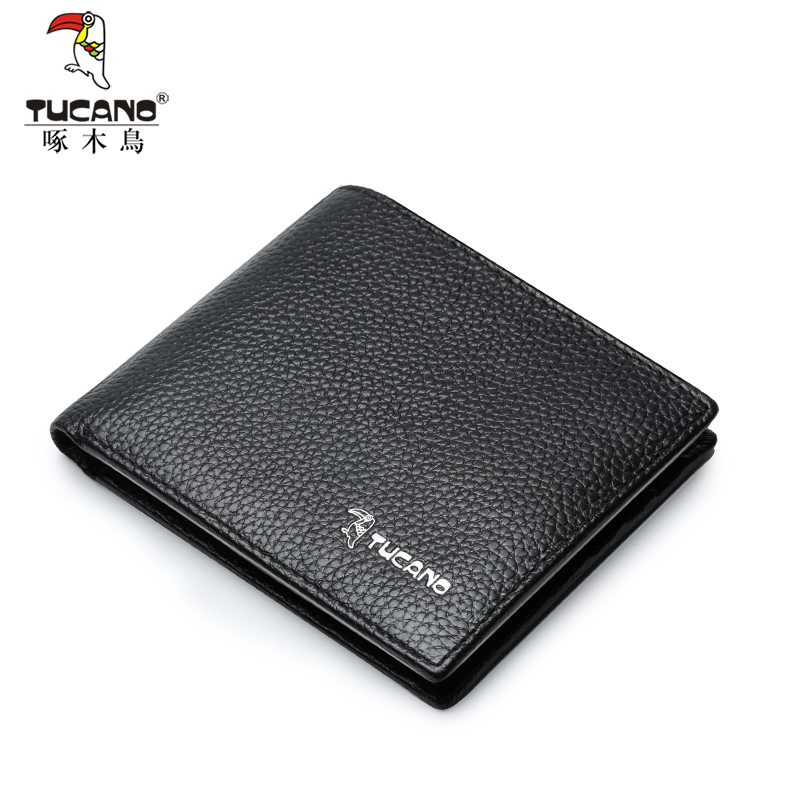 啄木鸟男士情人节生日礼物极简钱包 啄木鸟钱包