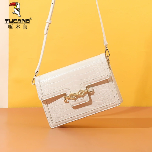 Брендовая сумка через плечо, белая небольшая сумка на одно плечо, 2023