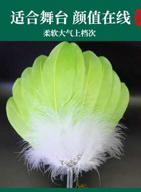 羽毛扇子新中式手伴装饰古风儿童老式孔明诸葛亮羽扇鹅毛夏天扇风