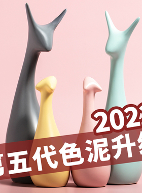 酒柜小摆件创意家居好物轻奢风客厅电视柜玄关桌面高档网红装饰品