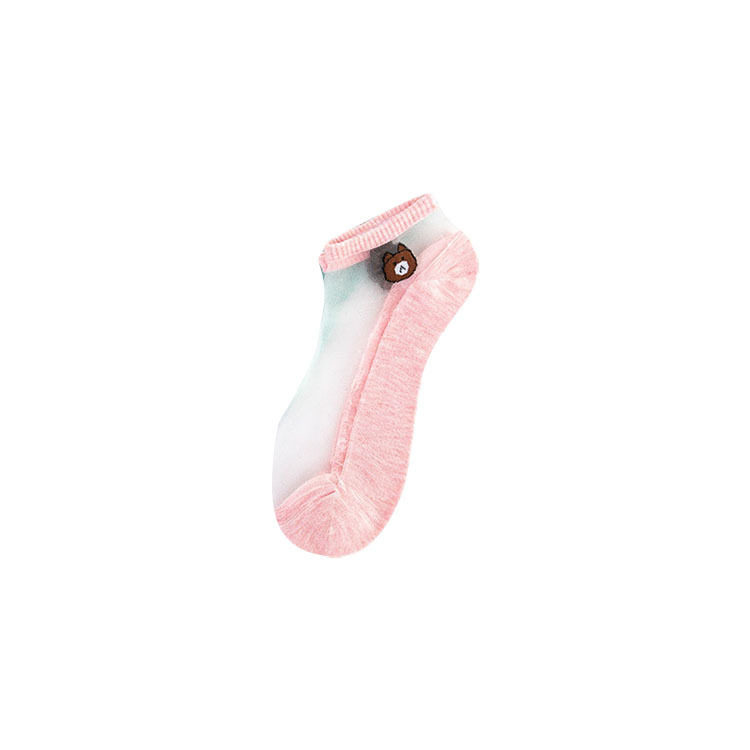 牧顺(服饰)10双装小熊薄款ins棉袜 牧顺短袜/打底袜/丝袜/美腿袜