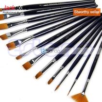 Good Use 12 Art Brown Tip Nylon Paint Pushes For Type Type