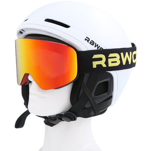 磁吸滑雪镜柱面滑雪眼镜双层防雾防雪盲单双板夜视男女户外护目镜 - 图3