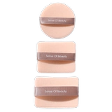 Сменный спонж, двусторонная мягкая база под макияж, ультратонкий кушон, пудра