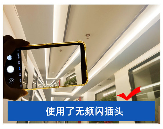 高压灯带无频闪驱动器220vLED灯带插头两针线条灯无导线通用电源