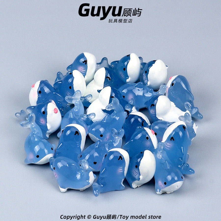 盲袋迷你小鲨鱼仿真海洋动物玩偶模型摆件桌面装饰公仔玩具盲盒,淘宝优惠券,粉丝福利购,淘宝优惠卷