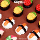 Mini sushi food and fun model blind bag decoration
