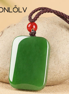 赵氏恒玺和田玉吊坠男女2023新款平安无事牌玉牌情侣款生日礼物情