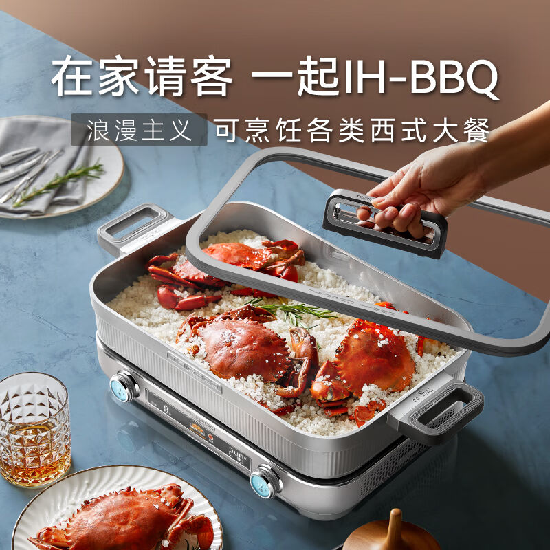 钛古（Taigroo）钛古（Taigroo）IHBBQ多功能料理锅机电煮锅韩式 - 图1