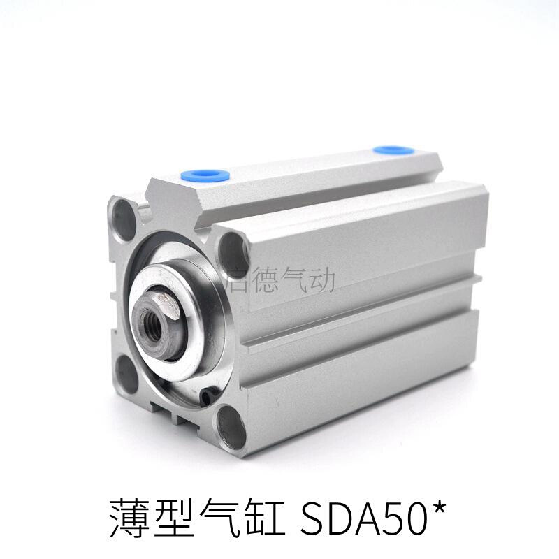 SDAS12亚德客SDA12*5X10X15X20X25X30X35X40X45X50-S-B气缸 - 图2