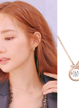 925银女轻奢小众金秘书项链气质