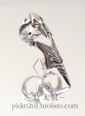 复古朋克风戒指个性摇滚关节指环