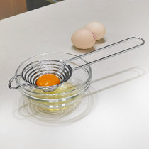 Exit Order 304 Stainless Steel Lengthened Shank Egg White Egg White Separator Egg Divider Egg filter Egg liquid net