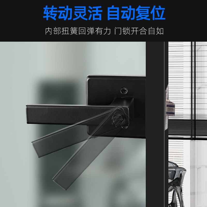 卫生间门锁通用型铝合金静音门把手长虹玻璃门锁浴室卫浴厕所门锁,淘宝优惠券,粉丝福利购,淘宝优惠卷