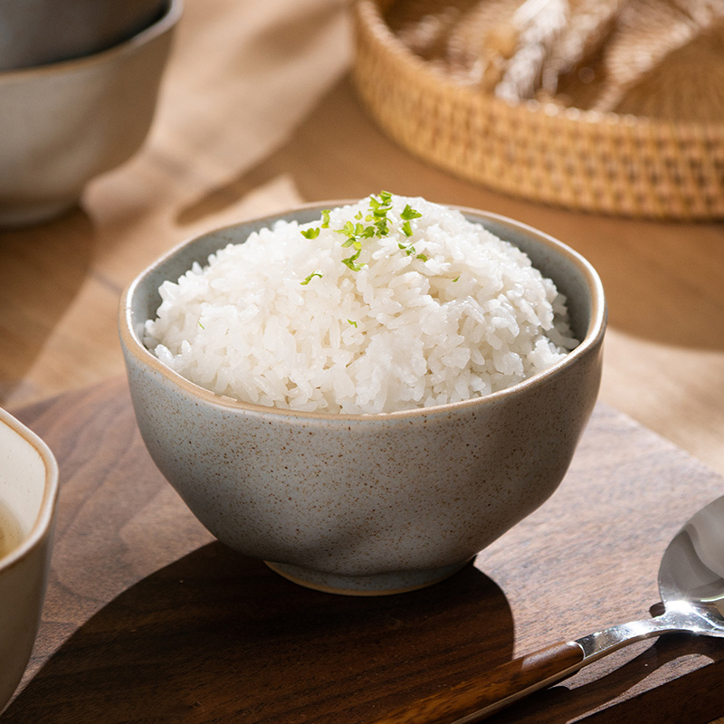 家用5英寸大饭碗高级感单个5寸吃饭米饭碗日式餐具特别好看的小碗 - 图1