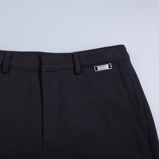 Wandian Autumn Black Fitted Pants Pencil Pants Three-dimensional Cut Pants 1234P01RX1