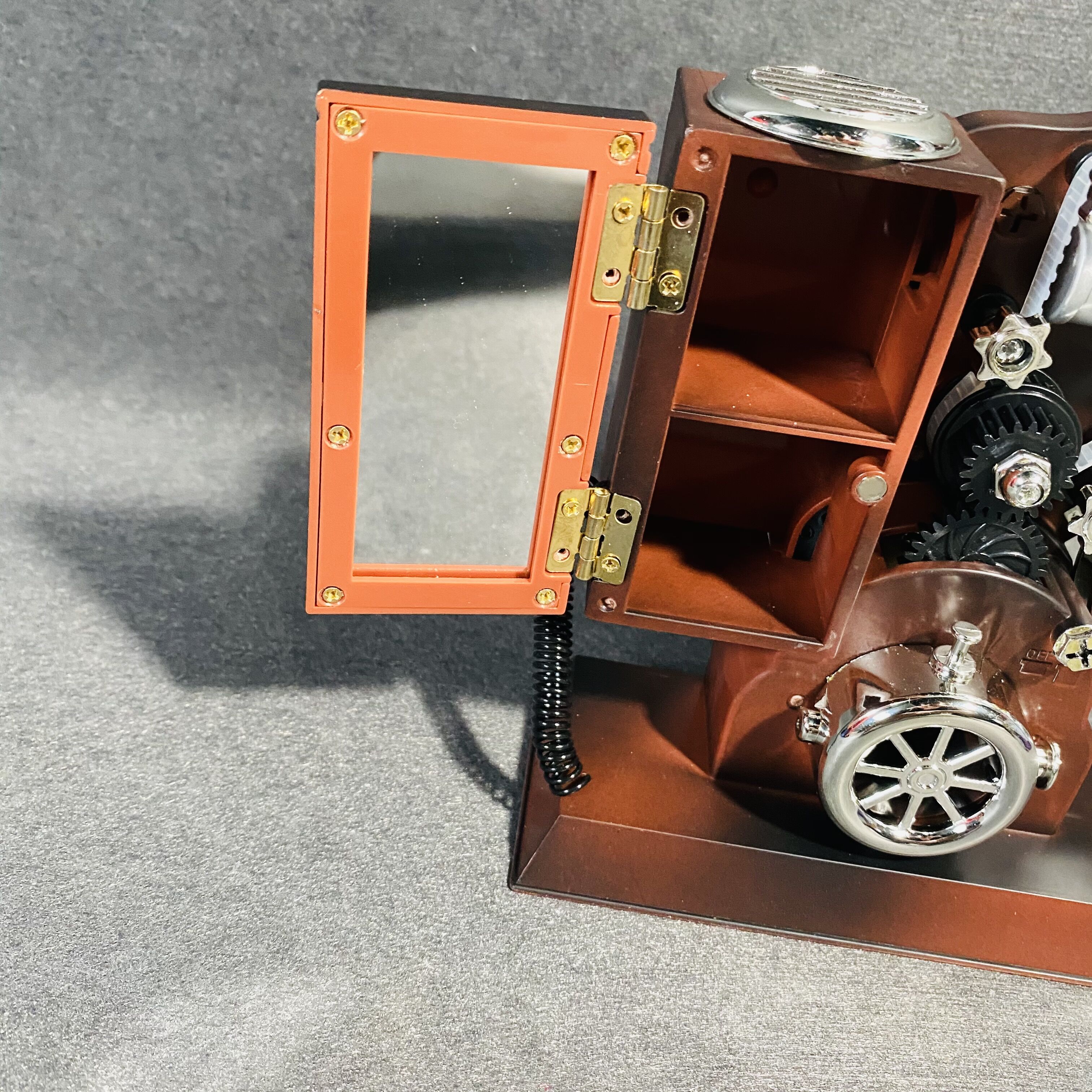 复古怀旧老式发条转放映机音乐盒八音盒居家装饰摆件男孩生日礼物,淘宝优惠券,粉丝福利购,淘宝优惠卷