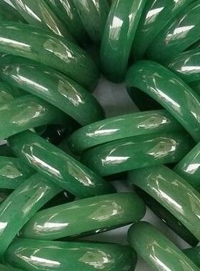 缅甸东陵玉手镯妈妈款送长辈天然正品冰种加宽飘绿花真玉镯子证书