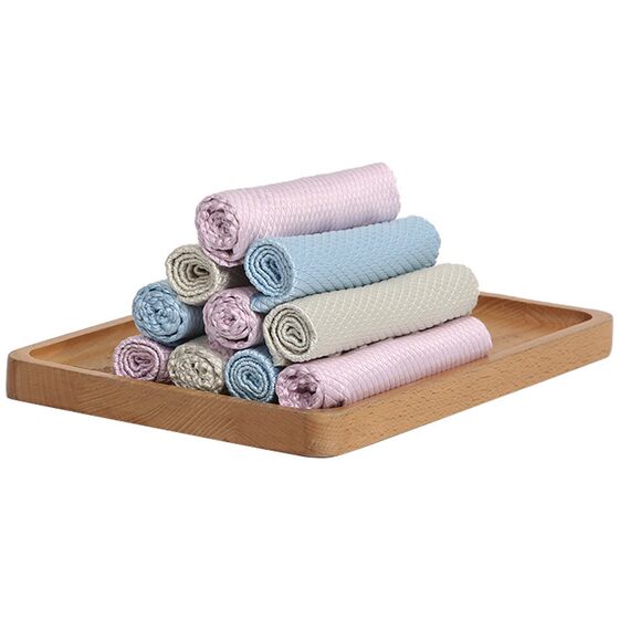 Special fish scale rag for cleaning glass without leaving traces for housework