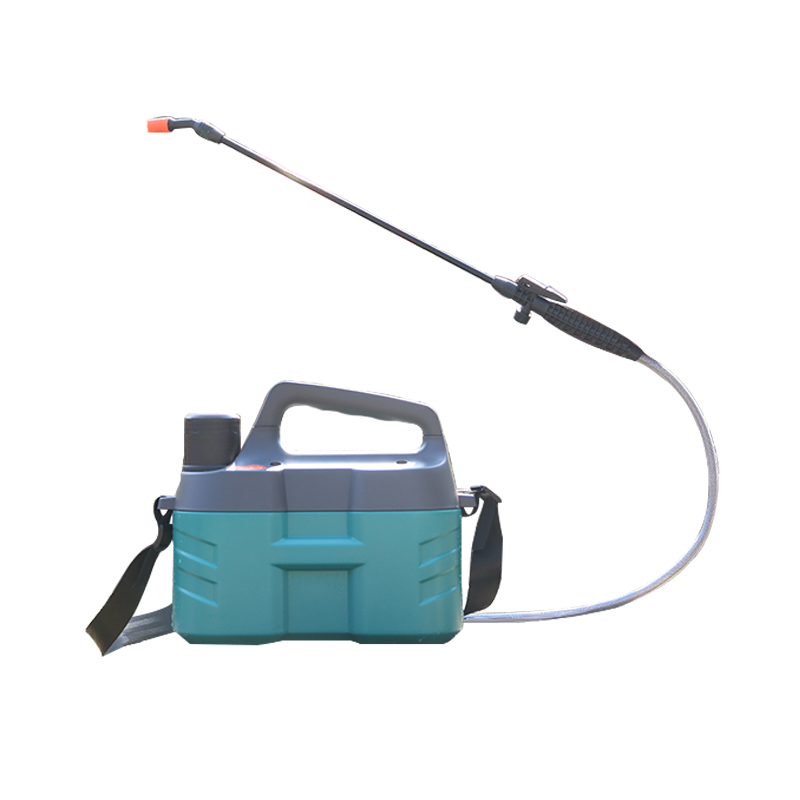 园艺充电浇花消毒高压家用浇水壶5L大容量电动手提肩负式喷雾器