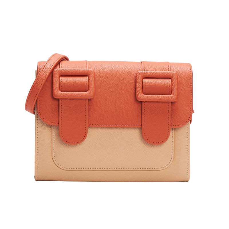 merimies泰国剑桥包拼色女包邮差包 MERIMIES女士包袋