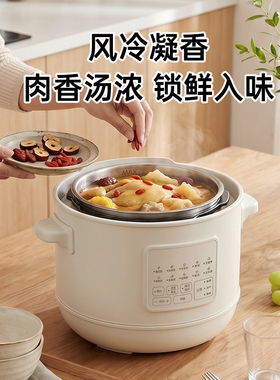 BRUNO电压力锅小型家用3L电饭锅
