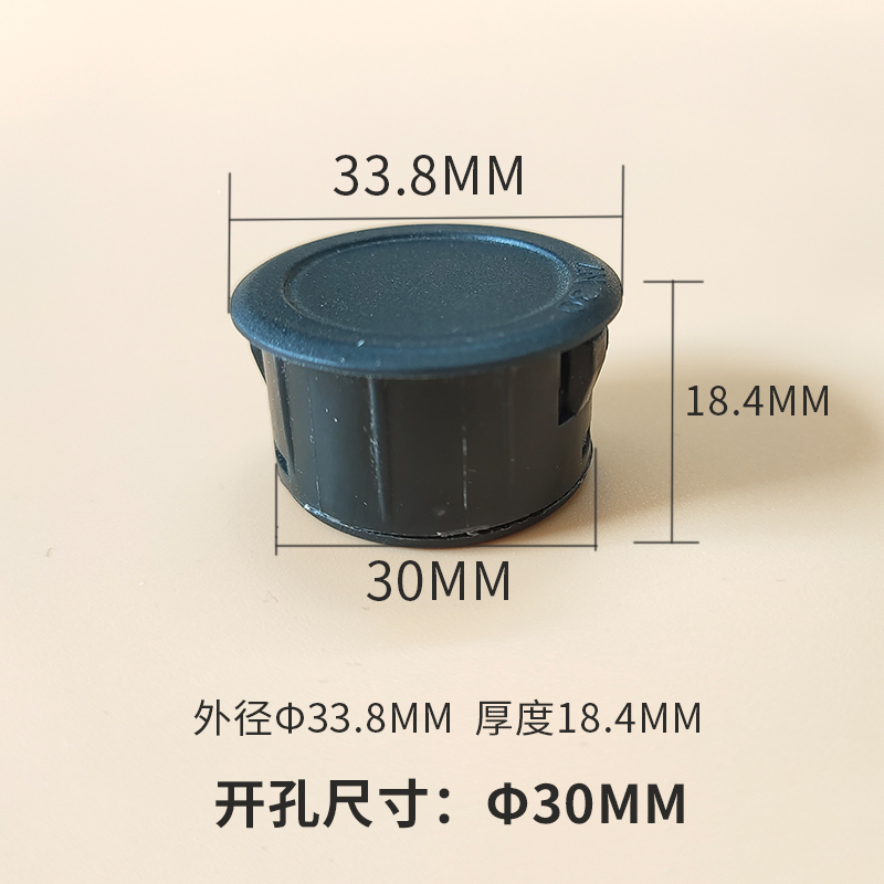 圆形交流电压表AC35-500v数显数字220v/三相380v通用发电机测电压 - 图1