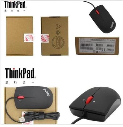 联想ThinkPad有线鼠标联想鼠标IBM鼠标笔记本台式机USB蓝光小鼠标-图0