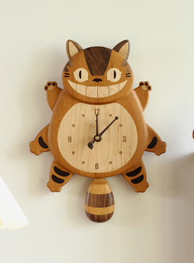 创意木质宫崎骏龙猫可爱猫巴士